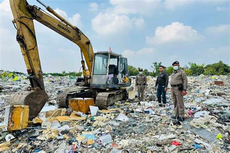 police shut down 16 illegal rubbish dumps bangkok post learning learn english from news