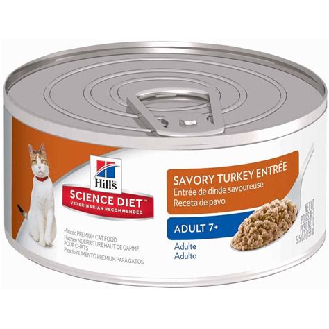 Hill's science diet wet cat food. (4 Pack) Hills Science Diet Adult Savory Turkey Entree ...