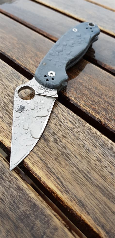 Spyderco C223gpdgy Para 3 Maxamet Part Ii Nemoknivesreview