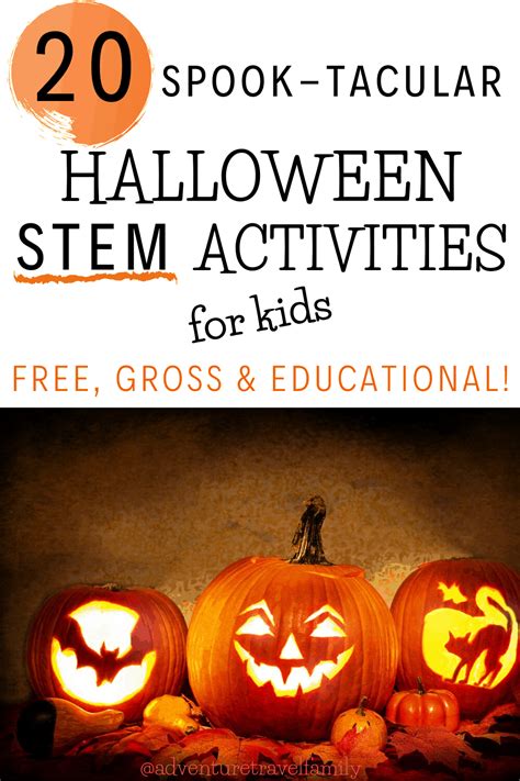 20 Spooktacular Halloween Activities For Kids Stem Education