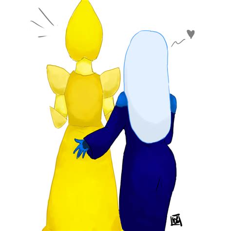 Blue Diamond X Yellow Diamond Lullsee Illustrations Art Street