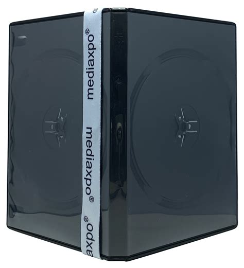 Premium Standard Double Dvd Cases 14mm 100 New Material Lot Ebay