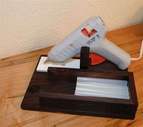 Make Your Own Diy Glue Gun Holder Craft Projects For