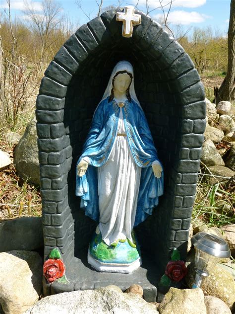 Virgin Mary Garden Grotto Garden Inspiration