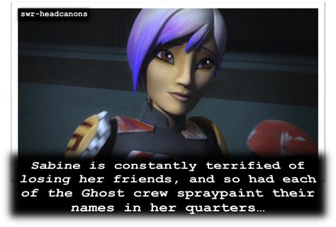 Sabine Is Constantly Terrified Of Losing Her Friends And So Had Each