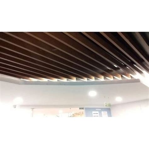 False ceilings are often known as drop ceilings as they are literally dropped or hung from main ceiling. Water Proof GI Baffle False Ceiling, For Sound Diffusers ...