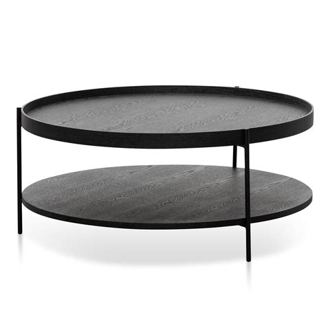 Ccf6846 Dw 90cm Round Coffee Table Full B Calibre Furniture