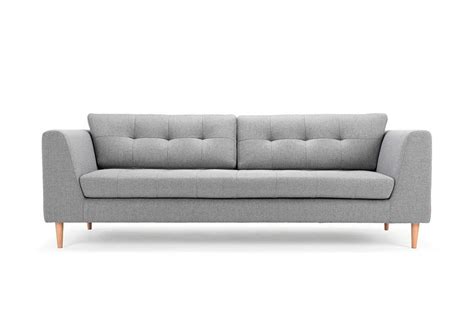 Spannbezug sofa mit armlehnen in braun 185 x 210 cm preiswert kaufen von couch hussen dänisches bettenlager bild. Nelson, 3-seater sofa, Vendy Cool Grey | Woonideeën ...
