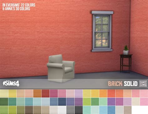 Oh My Sims 4 3 Sets Of Brick Wallpaper Works With All Wall Brick
