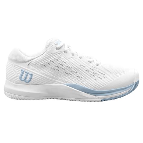 Wilson Womens Rush Pro Ace Tennis Shoes Whitewhitebaby Blue