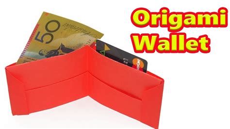 Diy How To Make A Paper Wallet Easy Paper Wallet Origami Wallet