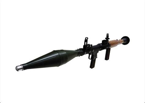 Rmw Rpg 7 Full Metal And Faux Wood Airsoft Replica Rocket Launcher