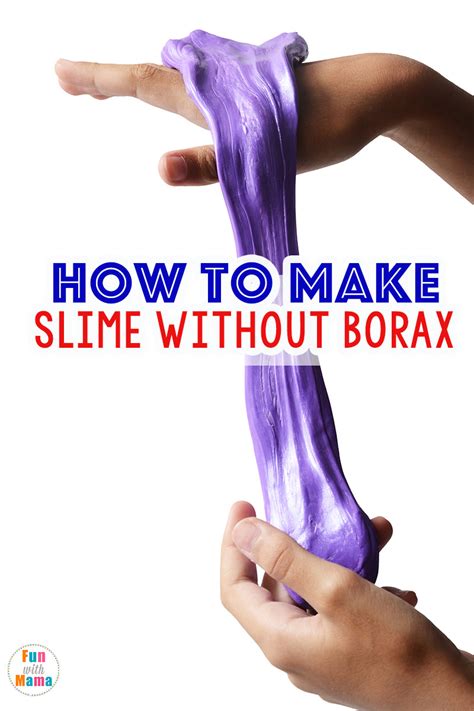 Looking back, i don't know what was so great about it, but every kid my age thought that being drenched in slime would be the coolest thing on earth. How To Make Slime Without Borax - Fun with Mama