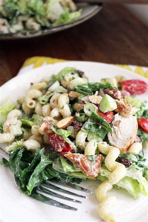 This bacon and chicken pasta salad is like a club sandwich in a bowl. Greek Yogurt Dill Caesar Pasta Salad | Recipe | Easy pasta ...