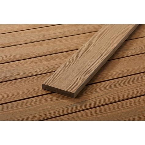 Fortress Building Products Apex 8 Ft Himalayan Cedar Brown Square Pvc
