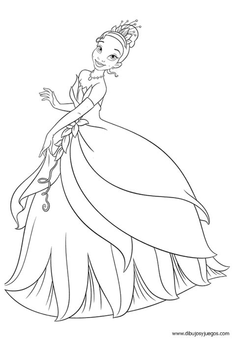 Tiana dibujos para colorear - Imagui