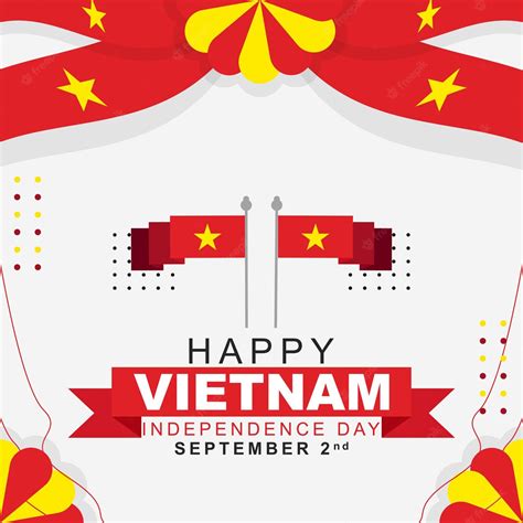 Premium Vector Happy Vietnam Independence Day September 2th