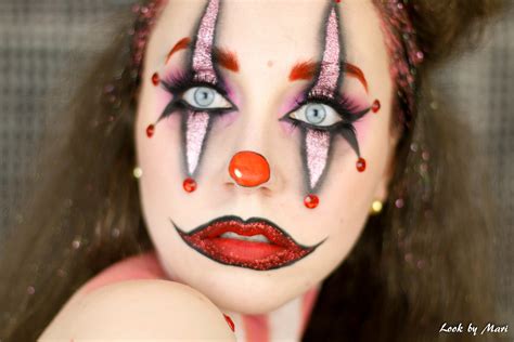 11 видео 94 просмотра обновлен 19 сент. Halloween - Clown Makeup Tutorial 2017 | Look by Mari