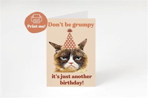 Happy Birthday To Me Grumpy Cat