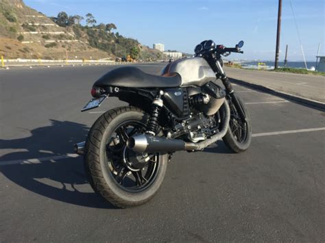 Moto guzzi is set to release the v9 bobber above, as well as a second version they're calling the roamer v9 at eicma next week. 2015 MOTO GUZZI V7 STONE Custom Classic Cafe Racer Year ...