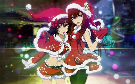 11 Cute Anime Girl Wallpaper Christmas
