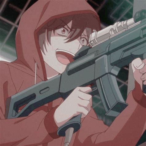 Aesthetic Gun Pfp Anime Aesthetic Anime And Gun Image 6111009 On