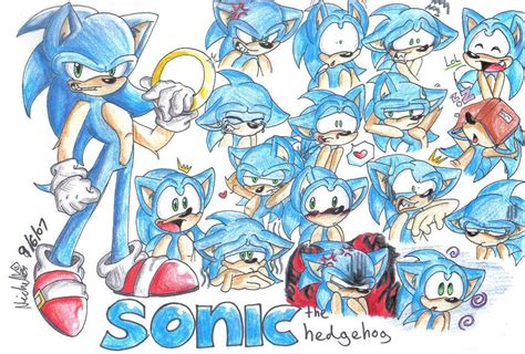 Sonic Expressions By Mmishee On Deviantart