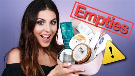 beauty product empties would i repurchase youtube