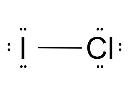 Write Lewis Structure For The Molecule ICl Quizlet