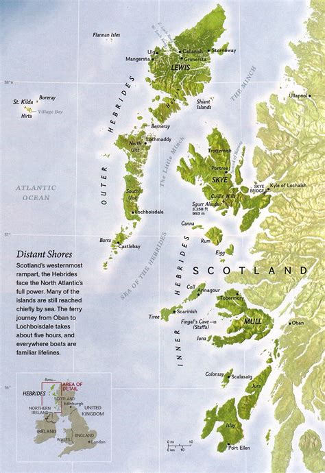 Hebrides Islands Scotland Scotland Map Hebrides Scotland Road Trip
