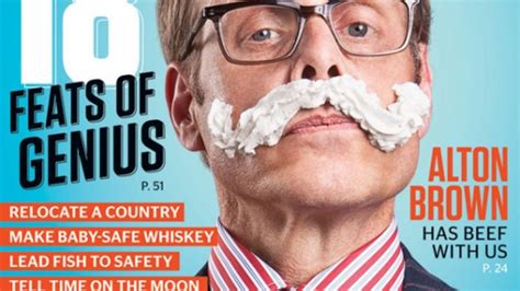 Alton Brown Is Our New Food Columnist Mental Floss