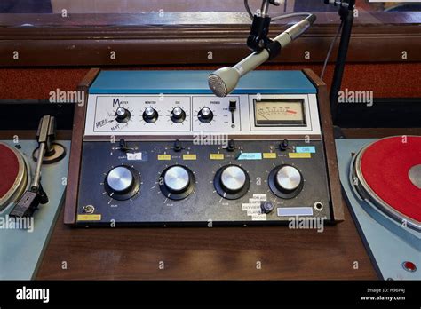 Radio Broadcasting Equipment Stock Photo Alamy