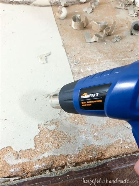 Tools used to remove old linoleum. How to Easily Remove Linoleum | How to remove glue ...