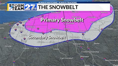 A Winter Forecast Will Include Lake Effect Snow Where Is The Snowbelt