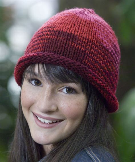 Free Hat Knitting Patterns This Hat Can Be Made To Fit Snug Or Slouchy