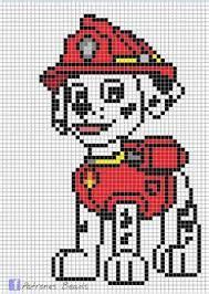 Dessin pat patrouille paw patrouille éléphant tribal modele dessin pixel dessin sur petit carreaux coloriage mandala animaux dessin petit carreau perle hama modele tricoter. Résultat de recherche d'images pour "pixel art patte ...