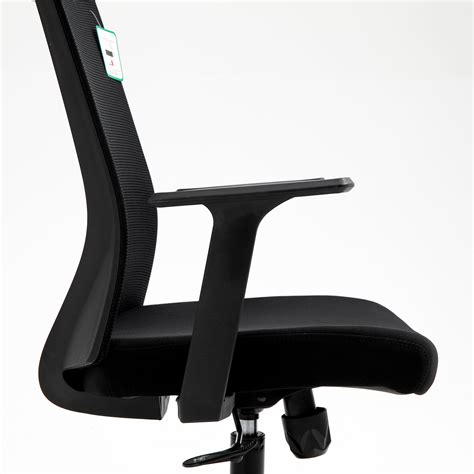 Joni High Back Mesh Office Chair With Headrest In Black 7 4659005456435