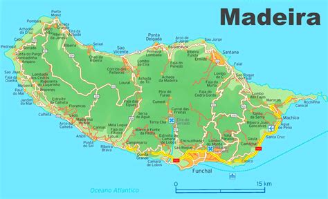 Mapa Da Madeira