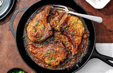 Place the pork chops one at a time in a plastic bag or between 2 sheets of plastic wrap. No-Recipe Smothered Pork Chops - The New York Times