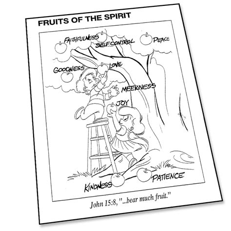 This printable is 100% free for church, home, or school. Free Fruit Of The Spirit Coloring Pages - Coloring Home
