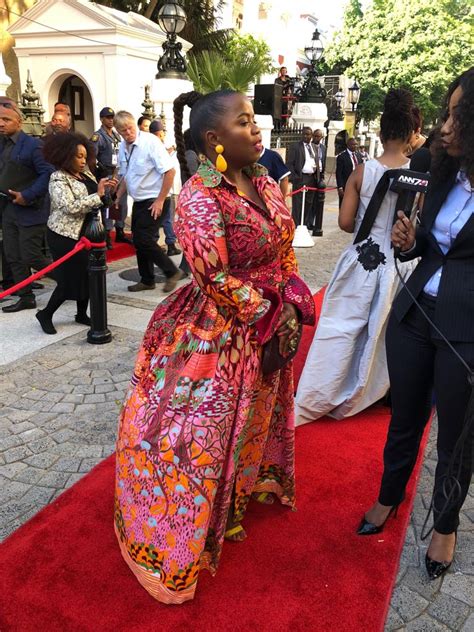 The da has received and accepted the resignation of phumzile van damme as a member of parliament and from the party. Best & worst dressed on the #Sona2018 red carpet