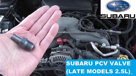 Subaru Pcv Valve Replacement 25 Liter Pcv Valve Late Model Subaru