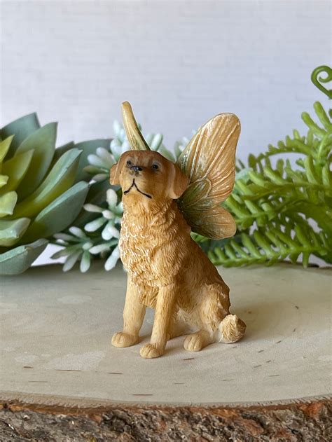 Miniature Golden Retriever Fairy Dog Fairy Garden | Etsy