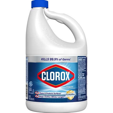 Clorox Disinfecting Bleach Regular 121 Ounce Bottle