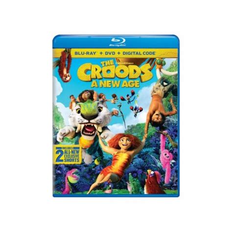 The Croods A New Age 2020 Blu Ray Dvd Digital Code 1 Ct
