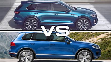 The vw touareg has been a constant for volkswagen since 2003. VW T-Prime Concept vs VW Touareg - YouTube