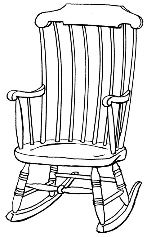 Chair Outline Clipart Best