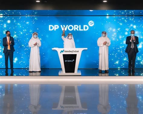 Dp World Group Chairman And Ceo Rings Nasdaq Dubai Market Celebrate