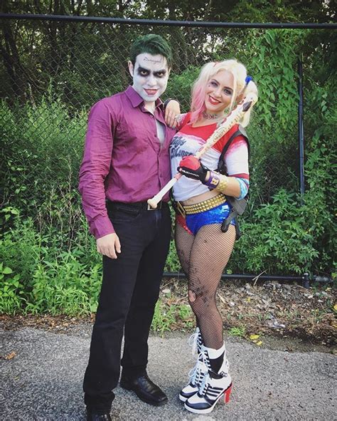 pin for later 60 costume ideas for couples who love to geek out together joker and harley quinn