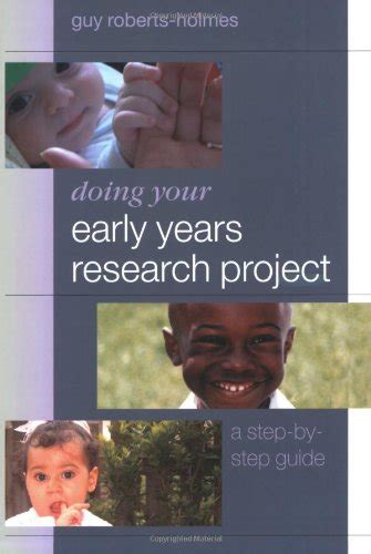 9781412901123 Doing Your Early Years Research Project A Step By Step